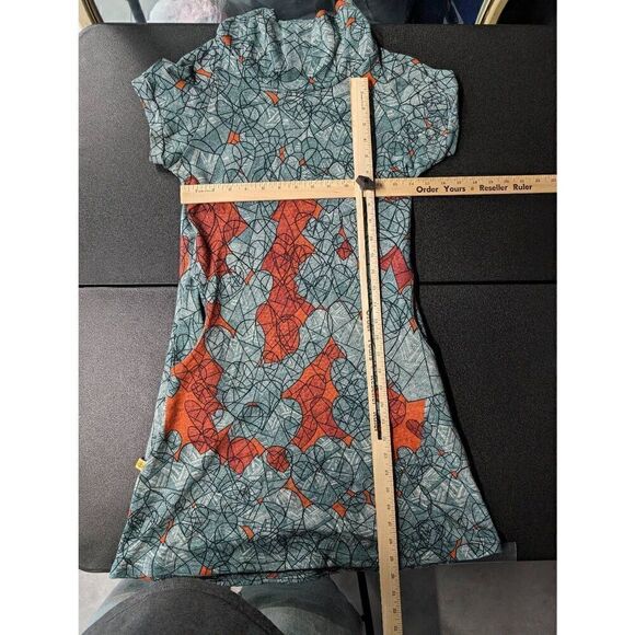 Purple Jam Geometrical Stamp Dress with Cowl Neck Women Size XS - Picture 5 of 5